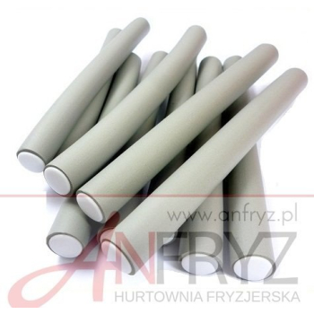 SEDFRYZ.Papiloty szare 25cm - średnica 18 mm